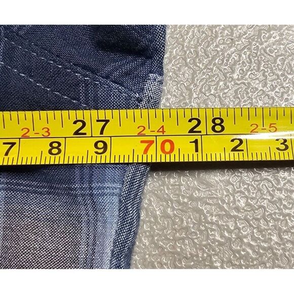 Rockmount Ranchwear Mens XL Plaid Square Pearl Snap Western Shirt - Picture 9 of 12